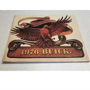 1976 Buick Catalog Vintage Auto Buyers Guide.